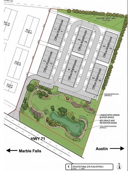 7500 State Highway 71, Spicewood, TX à louer - Plan de site – Image 3 sur 3