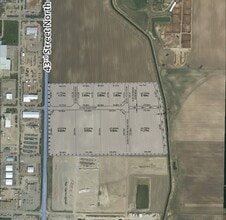 43 St N, Lethbridge, AB - Vue aérienne vue de carte