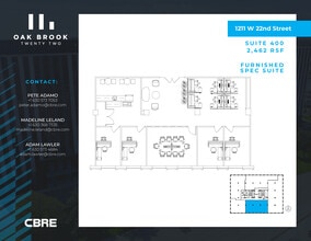 1211 W 22nd St, Oak Brook, IL à louer Photo intérieure– Image 1 sur 1