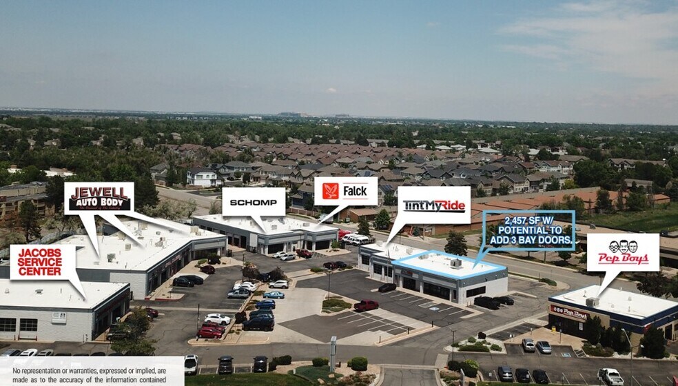 1310-1390 S Parker Rd, Denver, CO à louer - Photo de l’immeuble – Image 1 sur 3