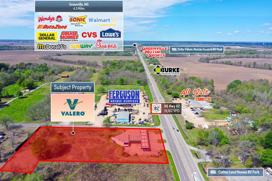 3975 Highway 82 W, Leland, MS à vendre - Photo de l’immeuble – Image 2 sur 4