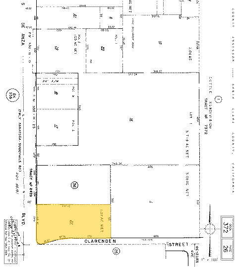 1054 S DeAnza Blvd, San Jose, CA à louer - Plan cadastral – Image 2 sur 2