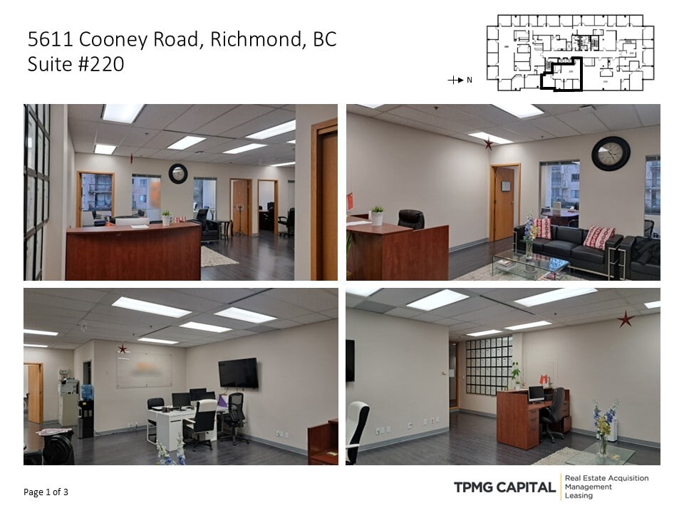 5611 Cooney Rd, Richmond, BC à louer Photo intérieure– Image 1 sur 3