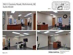 5611 Cooney Rd, Richmond, BC à louer Photo intérieure– Image 1 sur 3