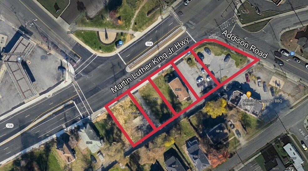 5825-5837 Martin Luther King Jr Hwy portefeuille de 5 biens à vendre sur LoopNet.fr - Photo de l’immeuble – Image 2 sur 10