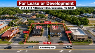 Plus de détails pour 512 N Berkeley Blvd, Goldsboro, NC - Bureau/Local commercial à louer