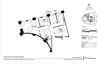 1420 Peachtree St NE, Atlanta, GA à louer Plan d’étage– Image 2 sur 18