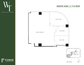 1349 Empire Central Dr, Dallas, TX à louer Plan d’étage– Image 1 sur 1