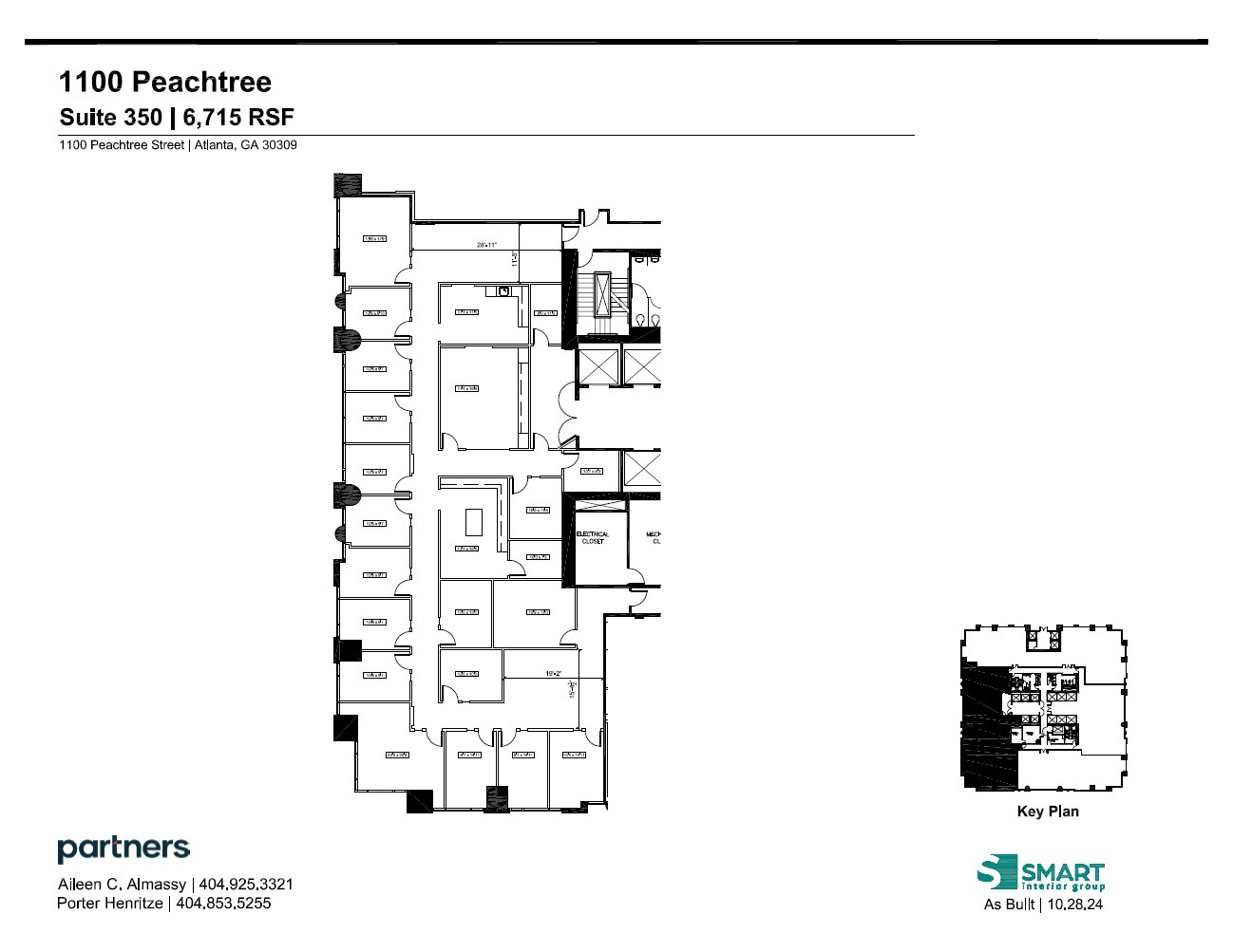 1100 Peachtree St Ne, Atlanta, GA à louer Plan d’étage– Image 1 sur 1