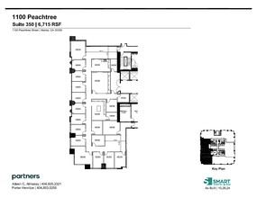 1100 Peachtree St Ne, Atlanta, GA à louer Plan d’étage– Image 1 sur 1