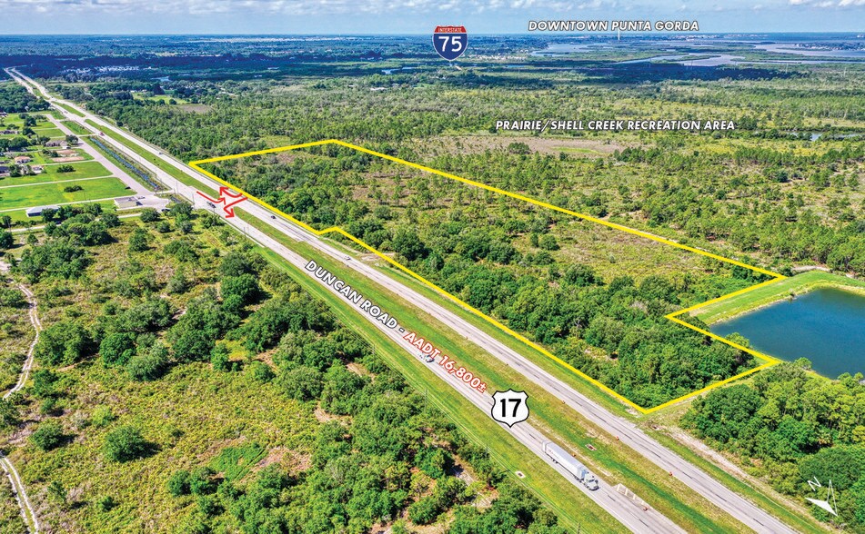 2201 Duncan Rd, Punta Gorda, FL à vendre - Aérien – Image 2 sur 4