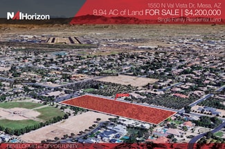 Plus de détails pour 1550 N Val Vista Dr, Mesa, AZ - Terrain à vendre