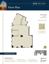 509 Olive Way, Seattle, WA à louer Plan d’étage– Image 2 sur 2