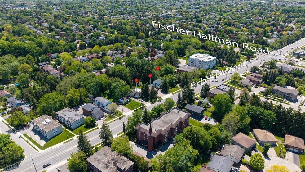 391 Erb St W, Waterloo, ON à vendre - Aérien – Image 3 sur 7