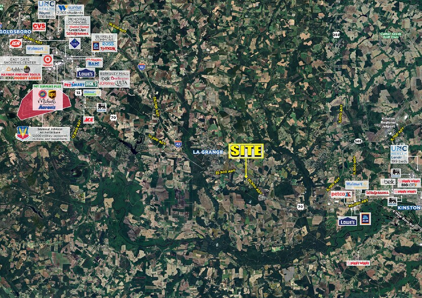 Hwy 70 E & Willie Measley Rd, La Grange, NC à louer - Photo de l’immeuble – Image 3 sur 3
