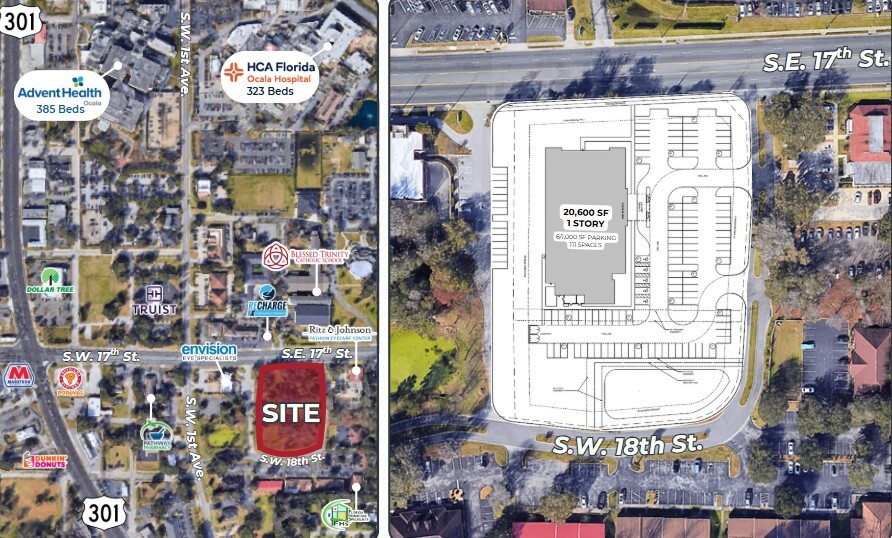 0 S.E. 17th Street, Ocala, FL à louer Plan de site– Image 1 sur 3