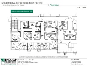 112 Herff Rd, Boerne, TX à louer Plan d’étage– Image 1 sur 1