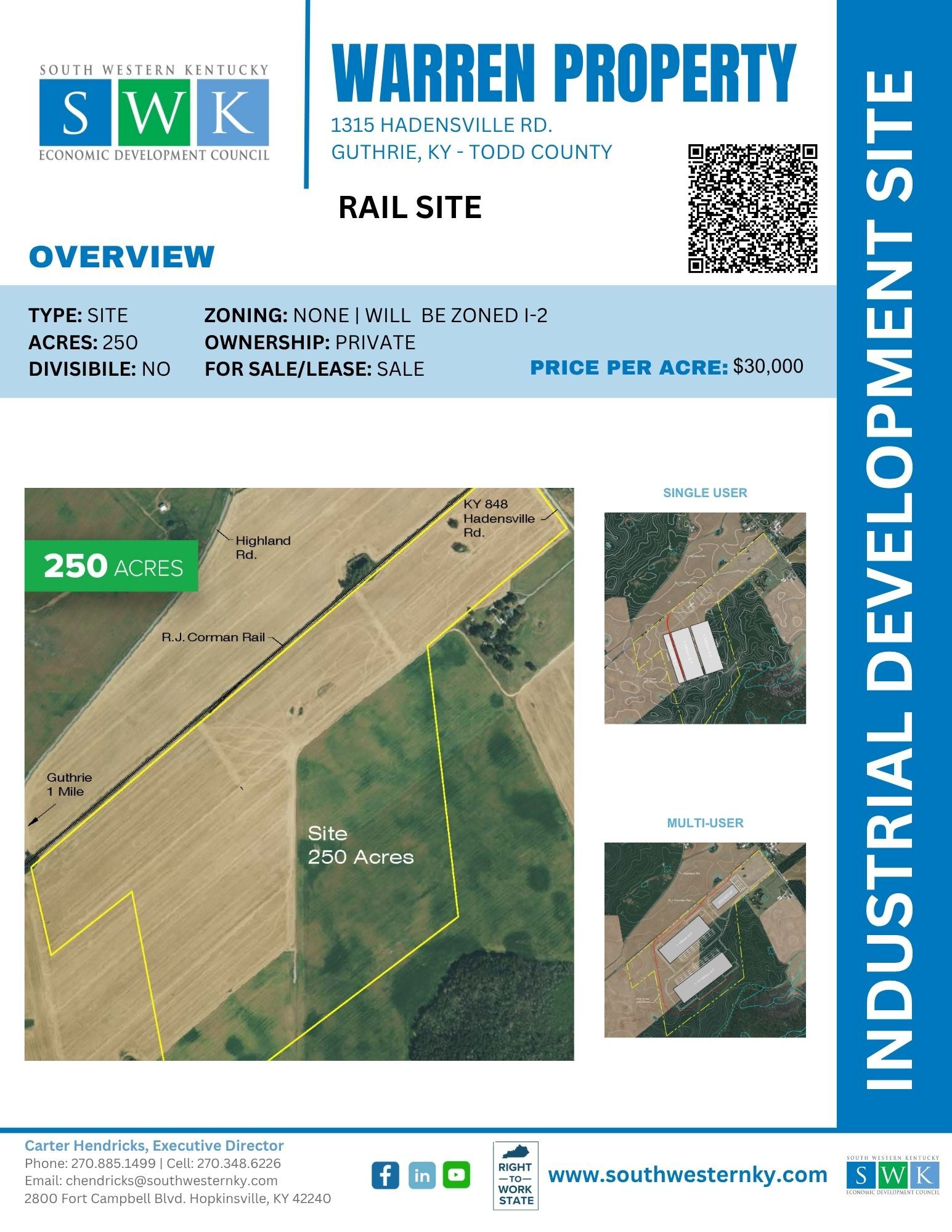 1445 Hadensville Rd, Guthrie, KY à vendre Autre– Image 1 sur 4
