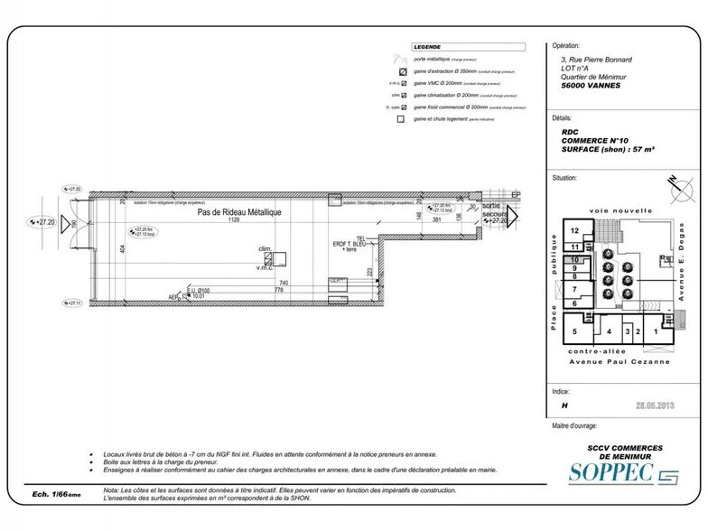 Local commercial dans Vannes à vendre - Photo de l’immeuble – Image 3 sur 3