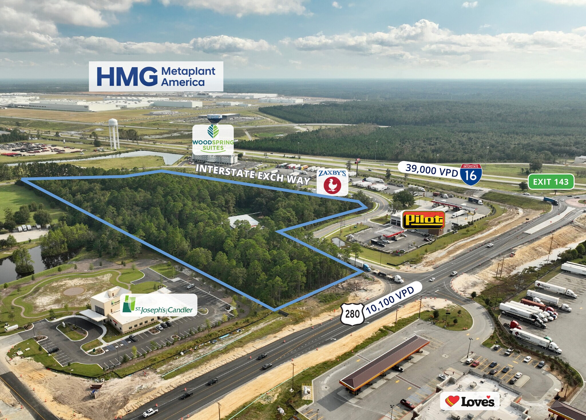 11232 US Highway 280, Ellabell, GA à vendre Photo principale– Image 1 sur 7