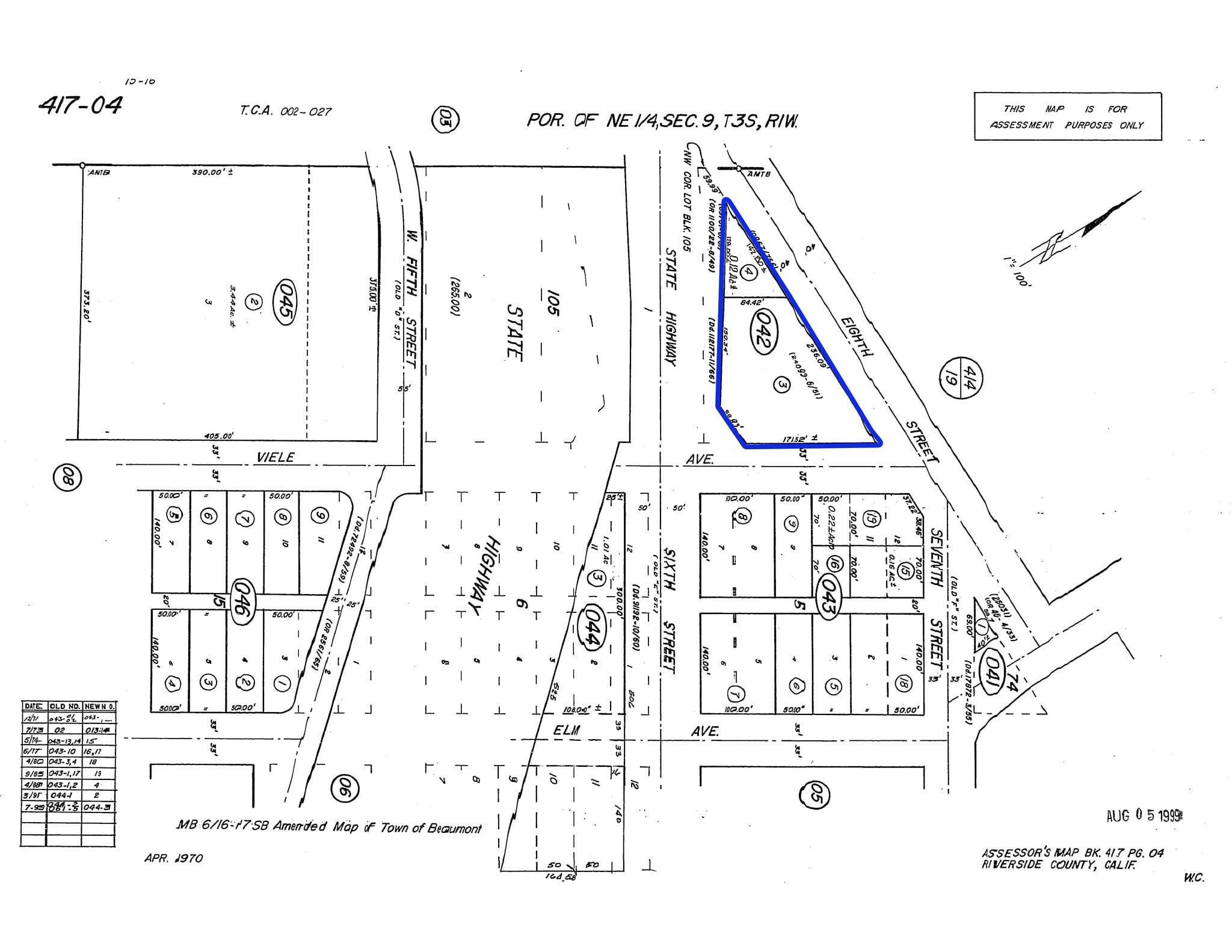 635 Veile Ave, Beaumont, CA à louer Plan cadastral– Image 1 sur 1