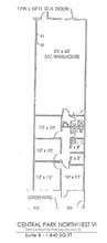 2500 Central Pky, Houston, TX à louer Plan d’étage– Image 1 sur 1