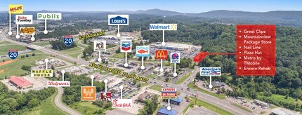 8525 Whitfield Ave, Leeds, AL - Vue aérienne  vue de carte