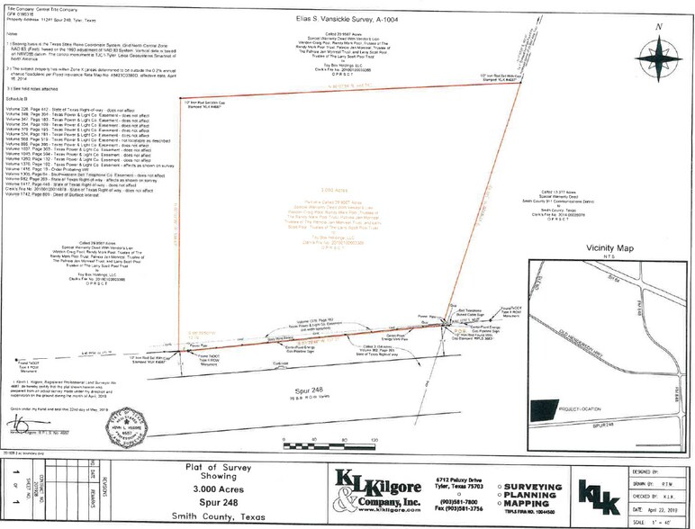 11241 Spur 248, Tyler, TX à vendre - Plan cadastral – Image 2 sur 2