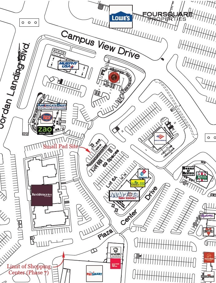 7552 S Plaza Center Dr, West Jordan, UT à louer Plan de site– Image 1 sur 1
