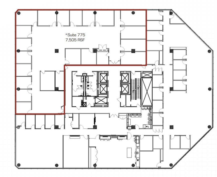 330 E Kilbourn Ave, Milwaukee, WI à louer Plan d’étage– Image 1 sur 1