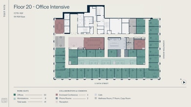 560 Lexington Ave, New York, NY à louer Plan d’étage– Image 1 sur 3