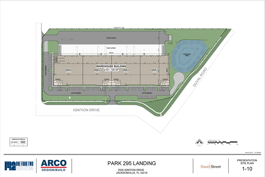 2555 Ignition Dr, Jacksonville, FL à louer - Plan de site – Image 2 sur 5