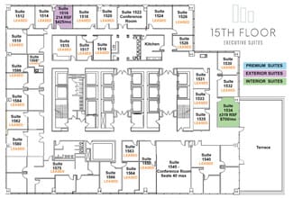425 W Capitol Ave, Little Rock, AR à louer Plan d’étage– Image 1 sur 9