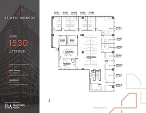 33 W Monroe St, Chicago, IL à louer Plan d’étage– Image 1 sur 4