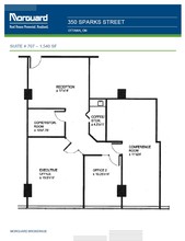 350 Sparks St, Ottawa, ON à louer Plan d’étage– Image 1 sur 1