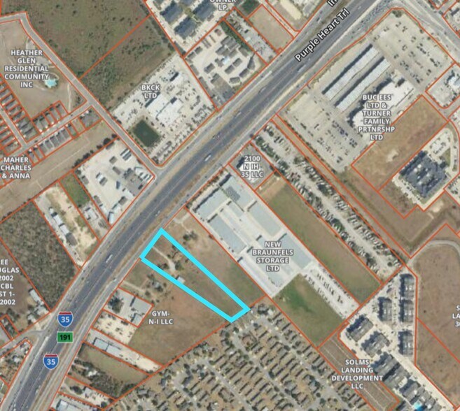 1998 Interstate 35 N, New Braunfels, TX à vendre - Plan de site – Image 2 sur 2
