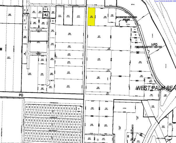 1100 N Florida Mango Rd, West Palm Beach, FL à louer - Plan cadastral – Image 3 sur 27