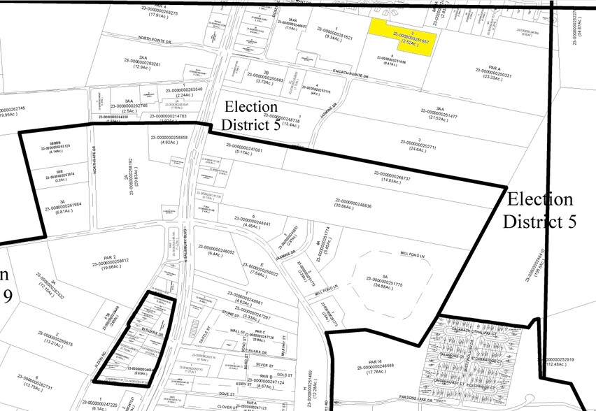 127 E North Pointe Dr, Salisbury, MD à louer - Plan cadastral – Image 1 sur 1