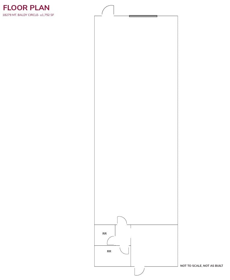 18231-18259 Mount Baldy Cir, Fountain Valley, CA à louer Plan d’étage– Image 1 sur 2