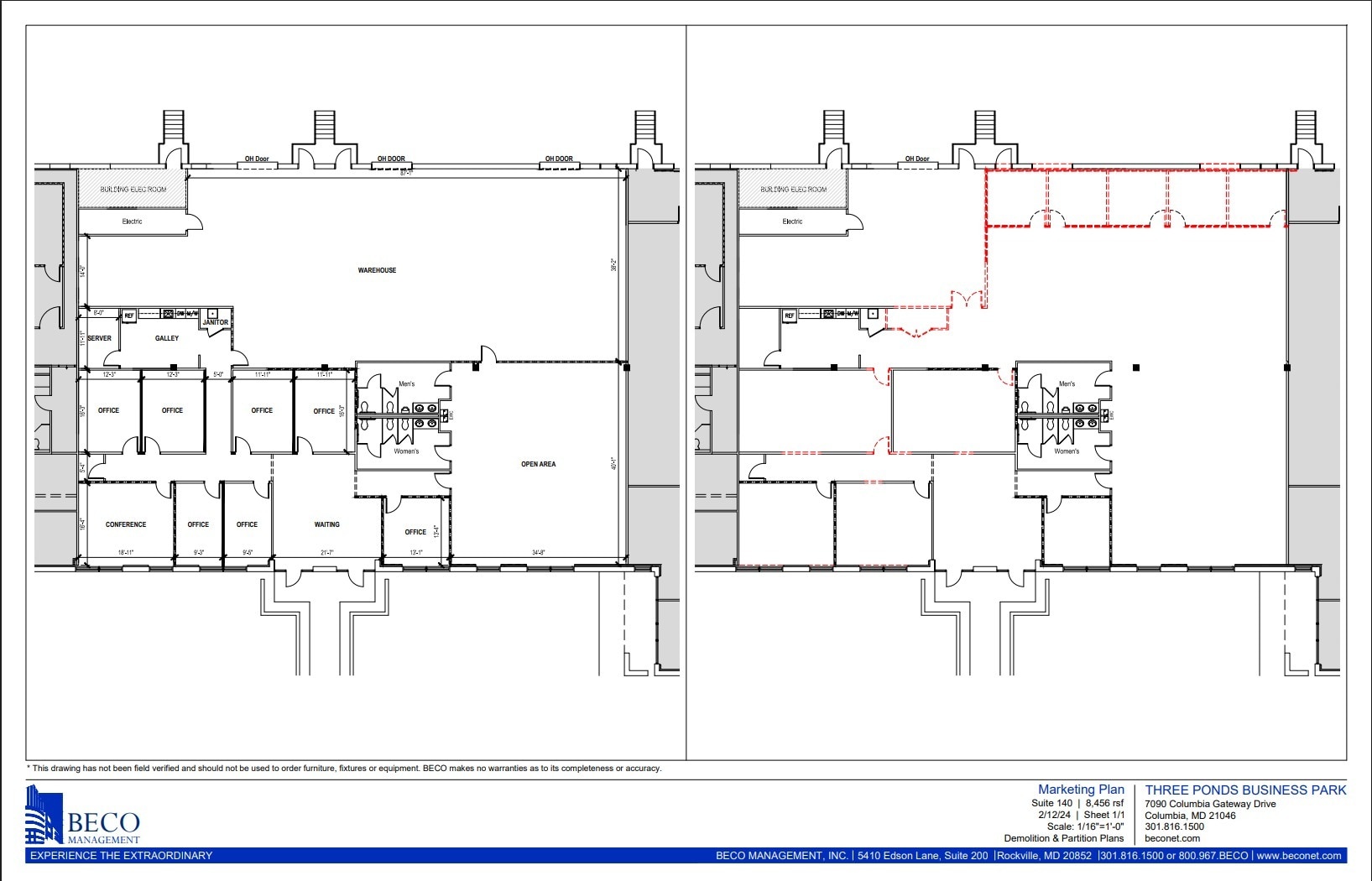 7090 Columbia Gateway Dr, Columbia, MD à louer Plan d’étage– Image 1 sur 1