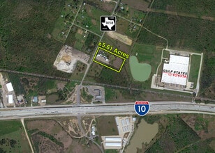 13196 FM 1458 Rd, Sealy, TX - Vue aérienne vue de carte