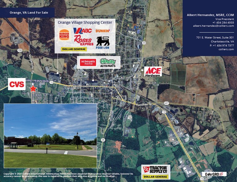 14612 Round Hill Rd, Orange, VA à vendre - Aérien – Image 2 sur 2