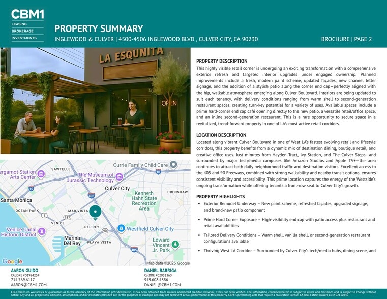 4500-4506 Inglewood Blvd, Culver City, CA à louer - Photo de l’immeuble – Image 2 sur 7