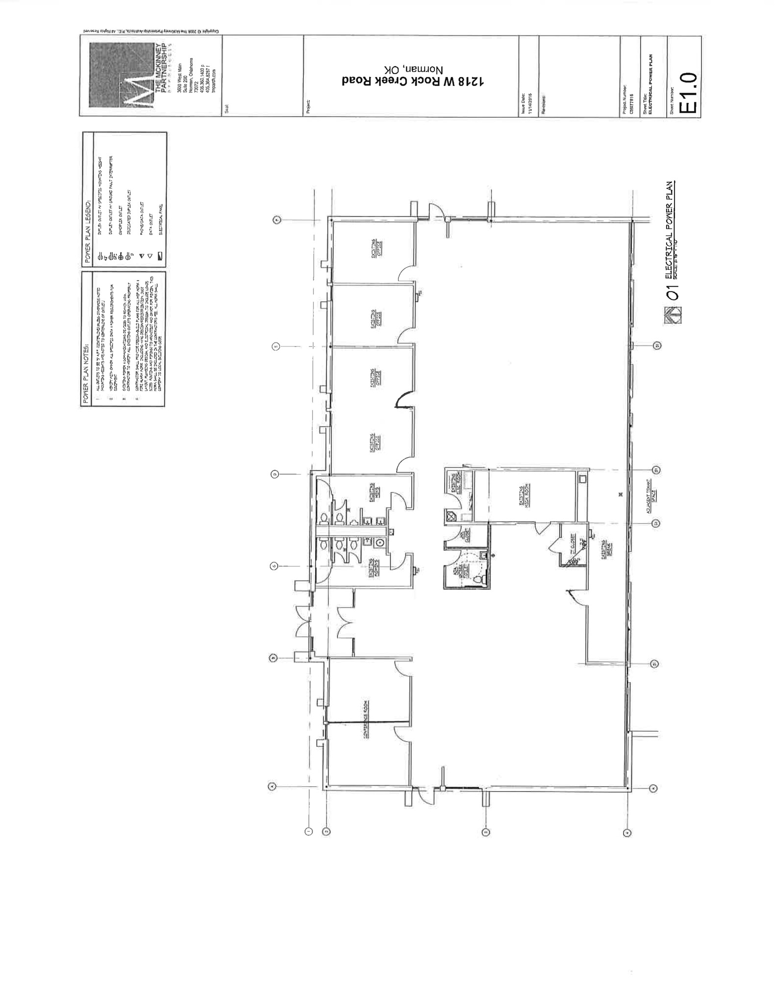 1218 W Rock Creek Rd, Norman, OK à louer Plan de site– Image 1 sur 10
