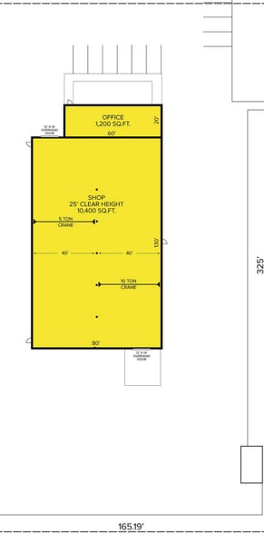 23510 Groesbeck Hwy, Warren, MI à louer - Plan d’étage – Image 2 sur 2