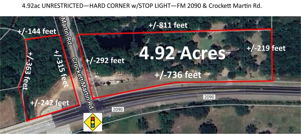 17645 FM 2090 Rd, Conroe, TX à vendre - Aérien – Image 1 sur 2