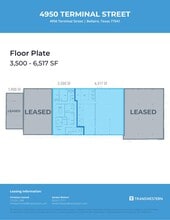 4950 Terminal St, Bellaire, TX à louer Plan d’étage– Image 2 sur 2