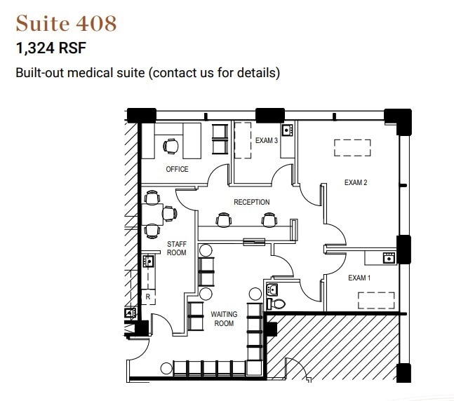 4060 4th Ave, San Diego, CA à louer Plan d’étage– Image 1 sur 1