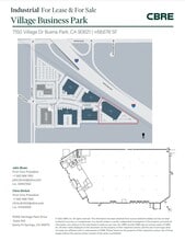 7150 Village Dr, Buena Park, CA à vendre Plan d’étage– Image 1 sur 6
