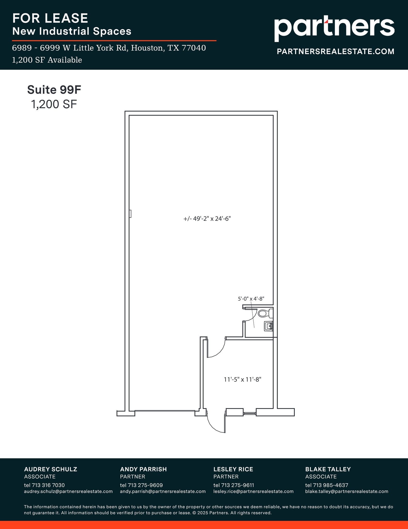 6989 W Little York Rd, Houston, TX à louer Plan de site– Image 1 sur 1